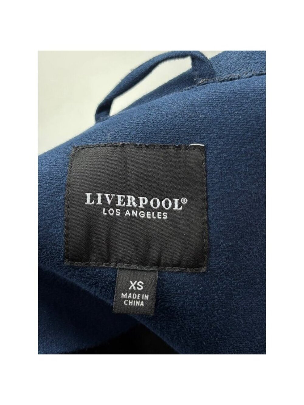 Liverpool Faux Suede Moto Jacket - Picture 3 of 6